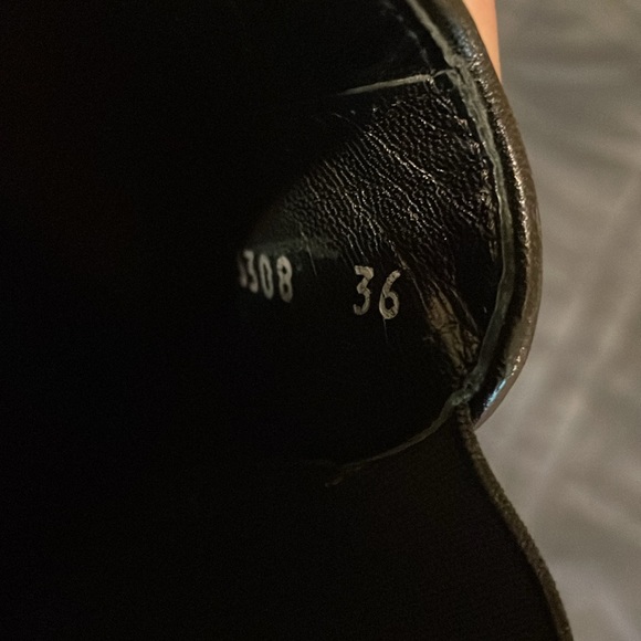 Cesare Paciotti Glossy Black Patent Leather Boots - Picture 7 of 8